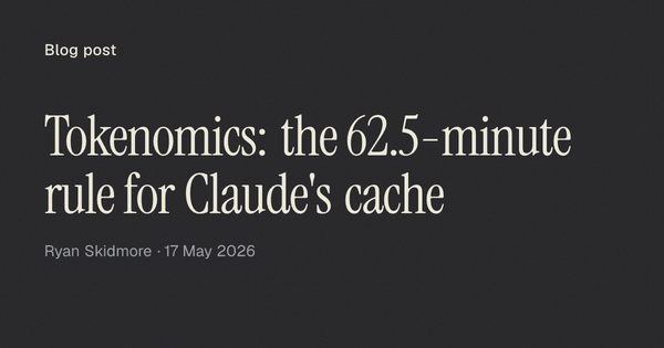Claude's Cache Has a Hidden 62.5-Minute Rule That Could Save or Cost You Thousands