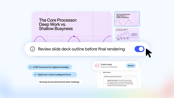 Gemini Notebook Adds Review Toggle to Edit Slides and Videos Before Rendering