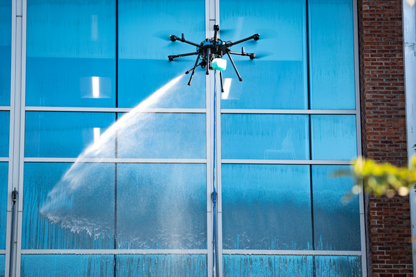 Article image for Charlotte Robotics Startup Lucid Bots Raises $20M to Scale Window-Cleaning Drone Operations
