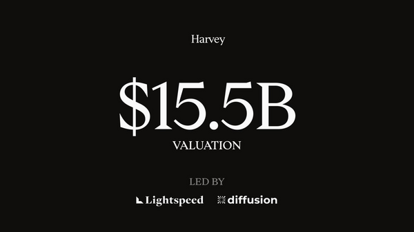 Article image for Harvey Raises $550M at $15.5B Valuation as Legal AI Platform Expands to 80% of Top Law Firms