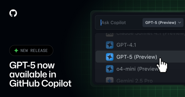 OpenAI Unveils GPT-5 for GitHub Copilot: Smarter Code Collaboration