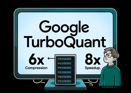 Article image for Google's TurboQuant Slashes LLM Memory by 5x and Boosts Speed 8x With No Accuracy Loss