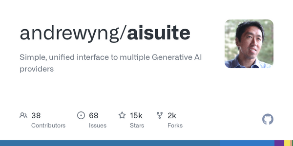 Article image for New Python Library 'aisuite' Unifies AI Providers Into Single API While Powering Desktop Agent App