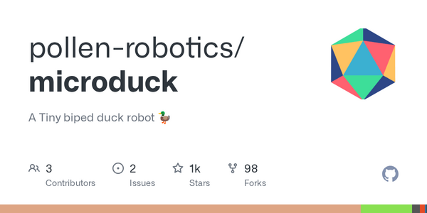 Article image for Microduck: Tiny 25cm Duck Robot Uses Reinforcement Learning to Walk, Grasp, and Quack