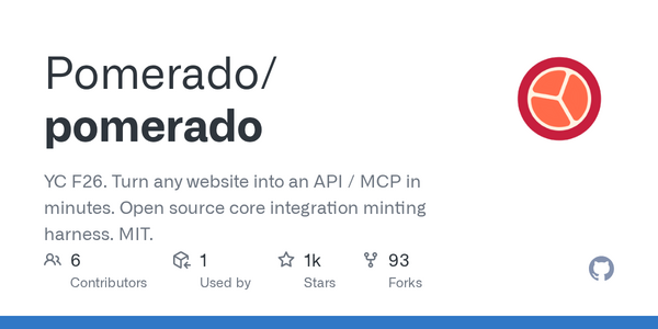 Article image for Pomerado Releases MIT Harness That Mints MCP Servers from Plain-Language Tasks
