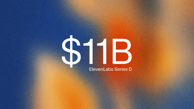 ElevenLabs Raises $500M at $11B Valuation as AI Voice Company Triples Worth in One Year