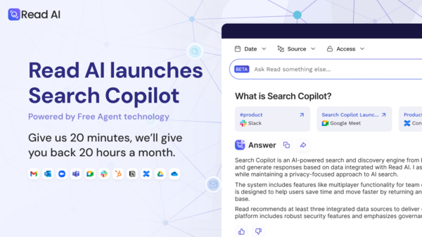 Article image for Read AI Unveils Free Search Copilot for Seamless Cross-Platform Discovery