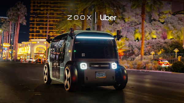 Article image for Zoox and Uber Partner to Bring Autonomous Robotaxis to Las Vegas and Los Angeles