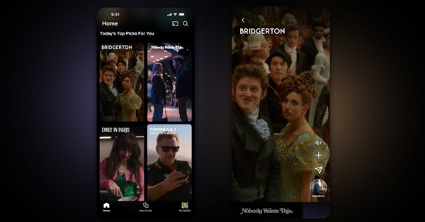 Netflix Embraces TikTok-Style Vertical Video Feed