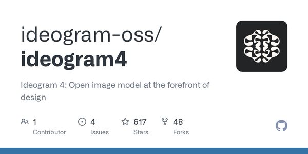 Article image for Ideogram 4 Launches as Top Open-Weight Image Model, Outperforming Models Up to 80B Parameters