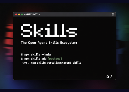Vercel Launches Agent Skills Package Manager for AI Coding Agents with React, Design, and Deployment Tools