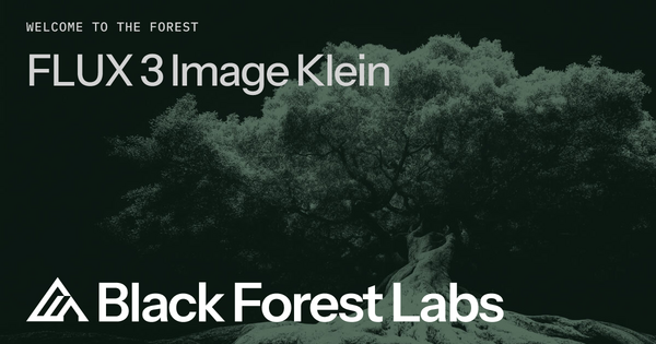 Article image for Black Forest Labs Releases FLUX 3 Image Klein, a 5.6B Open Weights Model