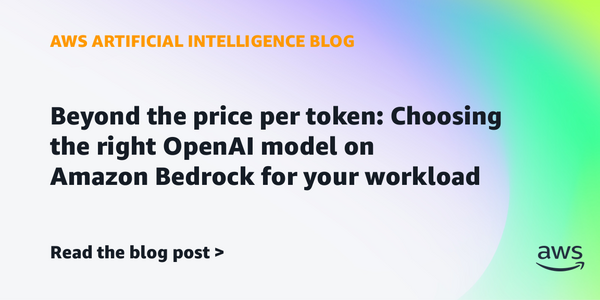 AWS Says GPT-5.6 Luna Delivers Lowest Cost per Successful Outcome on Bedrock After 80% Price Cut