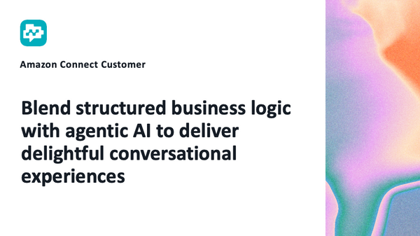 AWS Launches Amazon Connect’s Agentic CX Designer for No-Code AI Customer Conversations