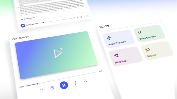 NotebookLM Unveils Video Overviews, Upgrades Studio Panel for Multitasking