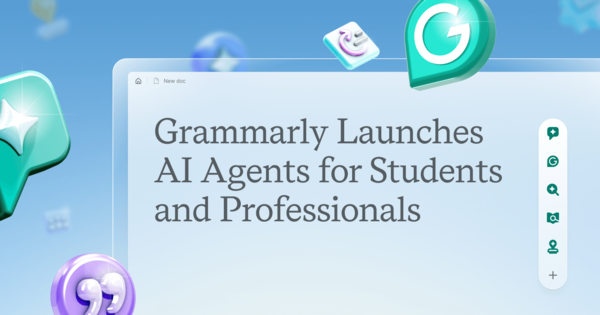 Grammarly Unveils Eight AI Writing Assistants for Tailored Support