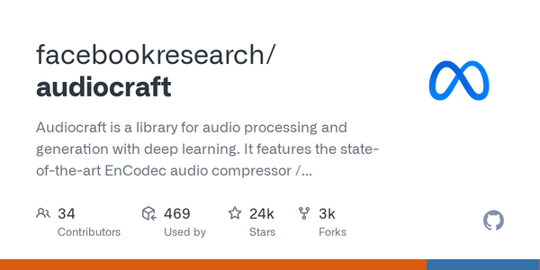 Article image for Facebook Research AudioCraft Ships JASCO Text-to-Music Model Under CC-BY-NC 4.0