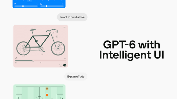 Article image for OpenAI Rolls Out GPT-6 in ChatGPT With Intelligent UI, Building Interactive Charts and Forms