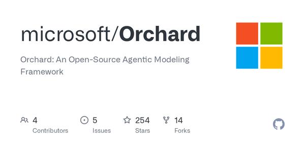 Article image for Microsoft Launches Open-Source AI Agent Framework Orchard, Rivaling Systems 30x Its Size