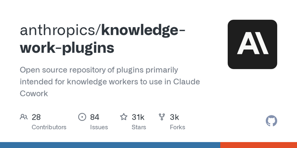 Article image for Anthropic Publishes 11 Open Source Plugins for Claude Cowork