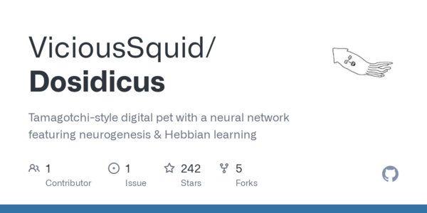 Article image for Dosidicus: The AI-Powered Digital Pet That Learns and Grows